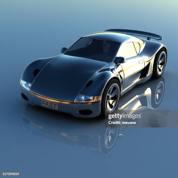 sports car - tinted window stock pictures, royalty-free photos & images