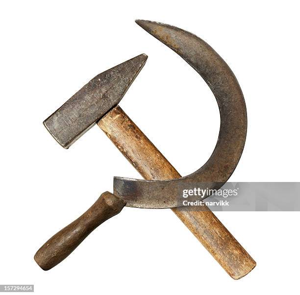 martillo & falciformes - hammer and sickle fotografías e imágenes de stock