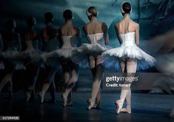 ballerinas - ballett stockfoto's en -beelden