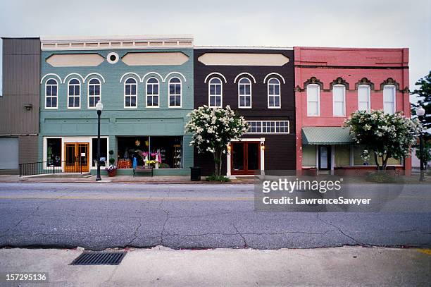 americus, georgia, usa - small town stock pictures, royalty-free photos & images