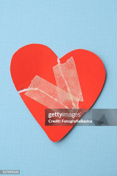 fixed heart - divorce papers stock pictures, royalty-free photos & images