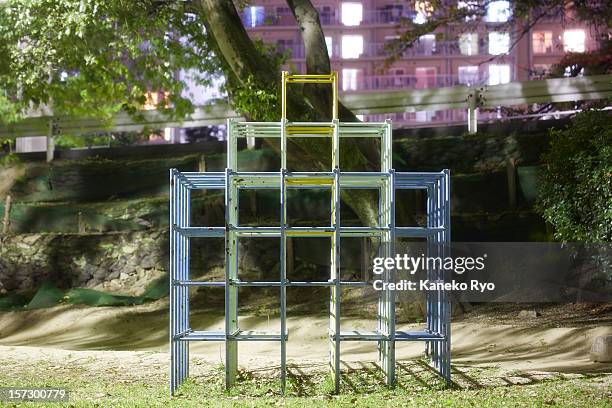 grid. - jungle gym stock pictures, royalty-free photos & images