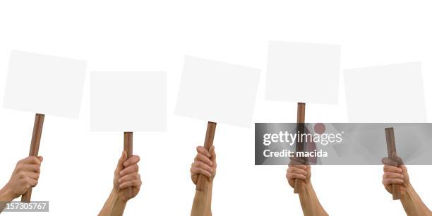 blank closet - protest signs hand stock pictures, royalty-free photos & images