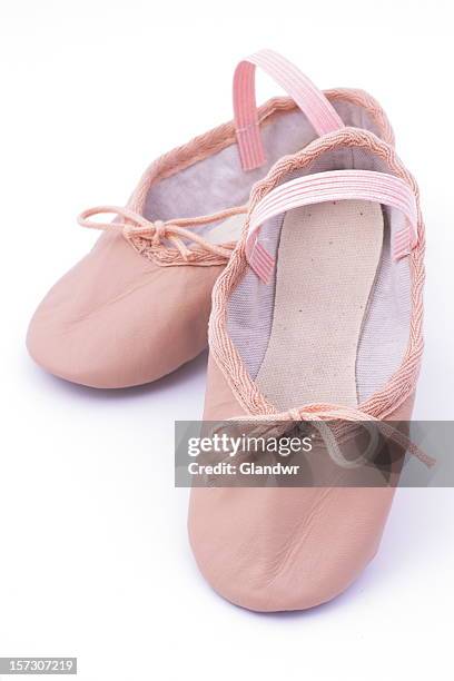 childs ballerina-schuh - ballettschuh stock-fotos und bilder