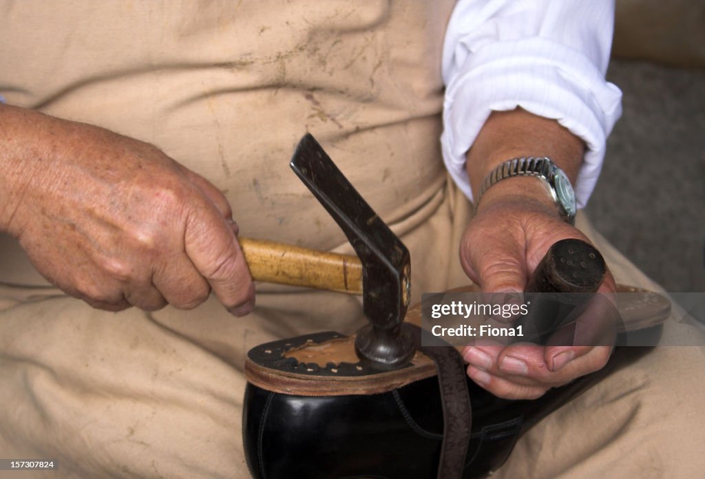 Making shoes