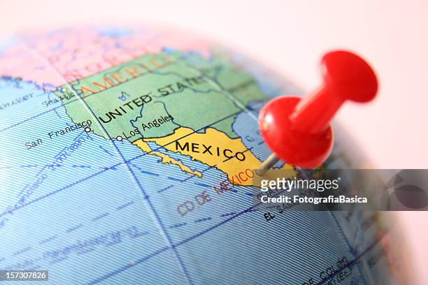 méxico - mexico map fotografías e imágenes de stock