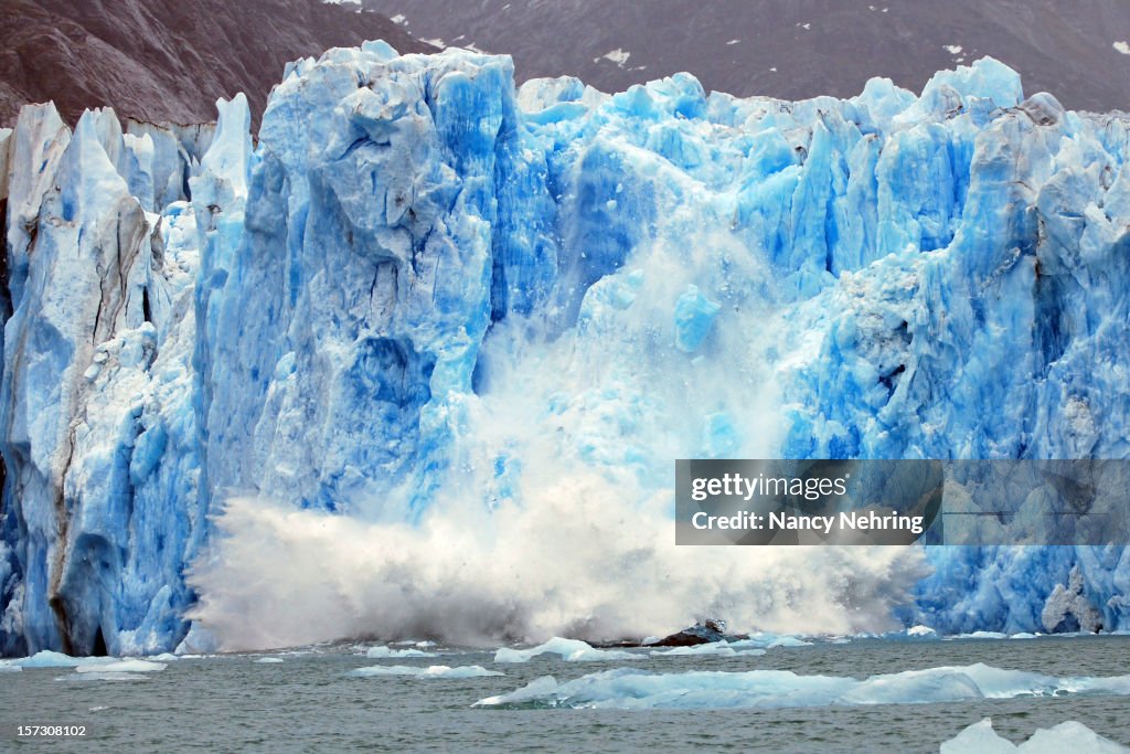 Dawes Glacier calving