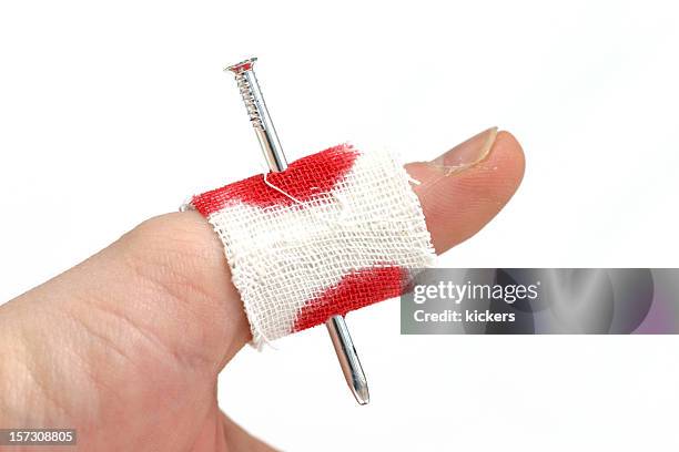 ouch! - heimwerker stock pictures, royalty-free photos & images