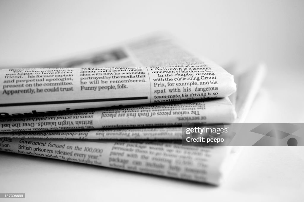 Zeitung Serie "