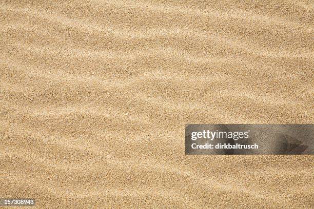 waves of sand - sand stock pictures, royalty-free photos & images