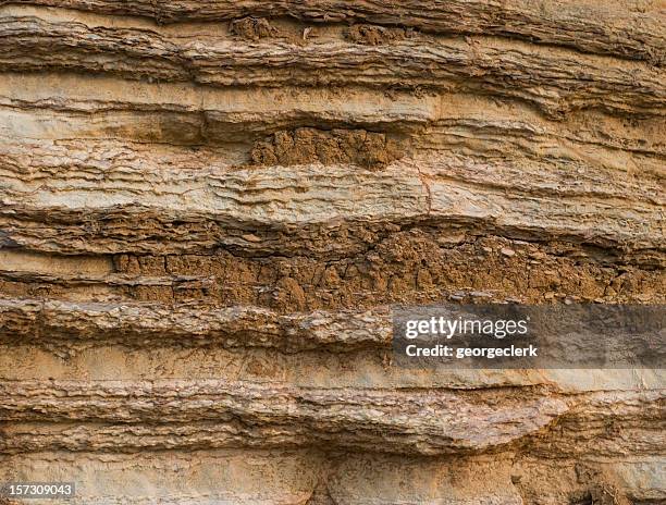 rock-lagen-detail - geologie stock-fotos und bilder