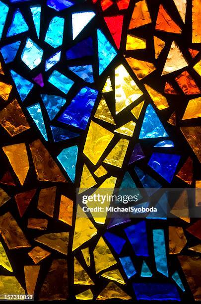 stained glass - church stock pictures, royalty-free photos & images