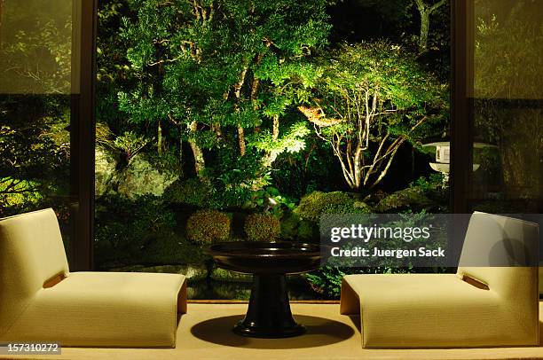 japanese lifestyle - ornamental garden stock pictures, royalty-free photos & images