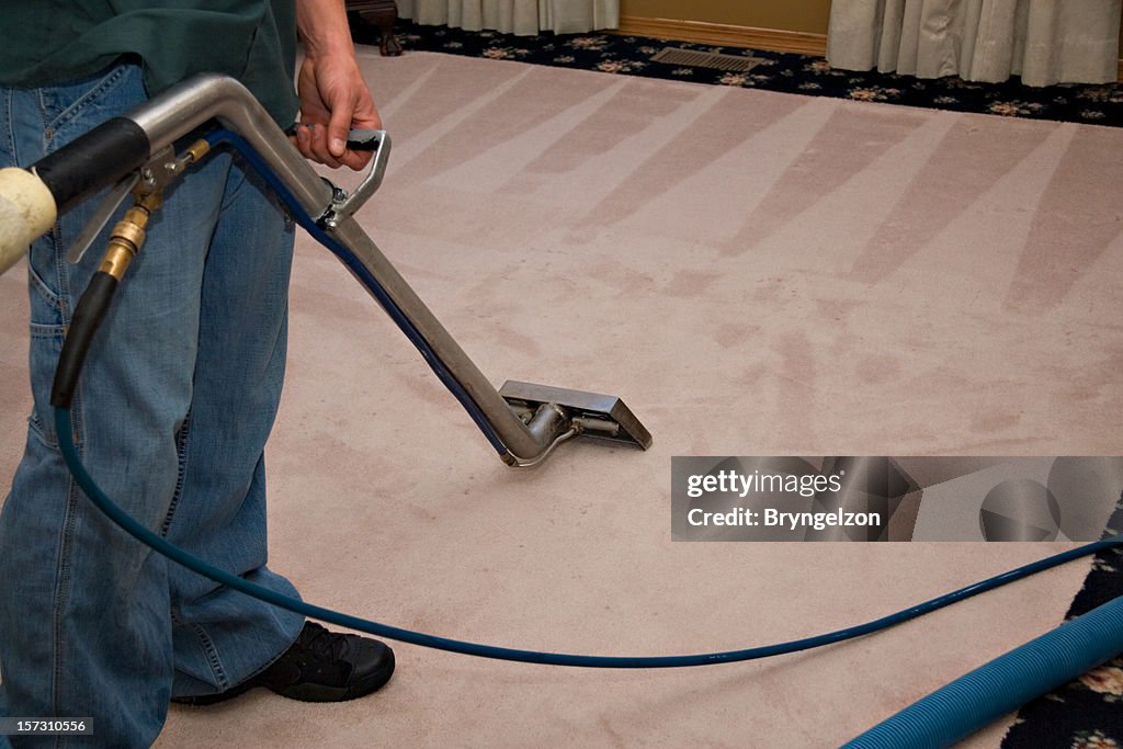 Tapis nettoyage à la vapeur