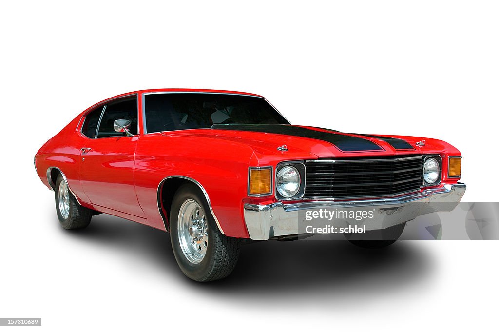 Classic 1971 Chevelle Muscle Car