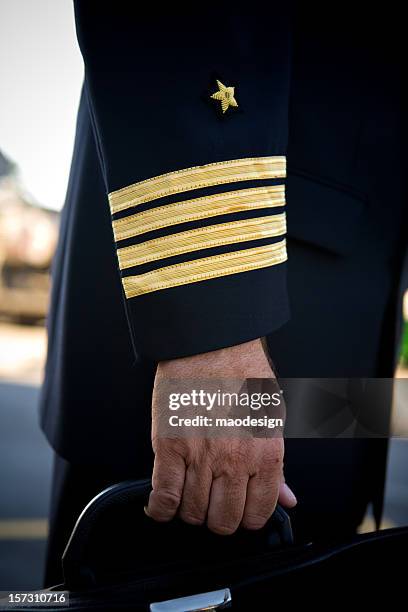 pilot uniform - naval officer stock pictures, royalty-free photos & images