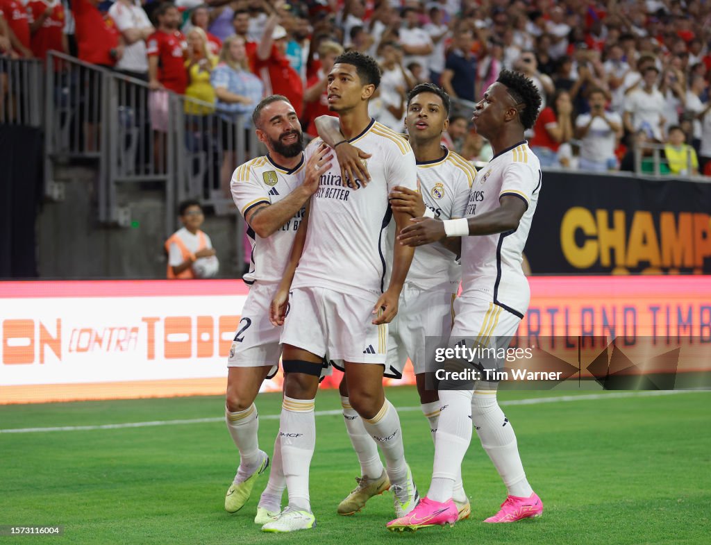 Real Madrid v Manchester United - Pre-Season Friendly