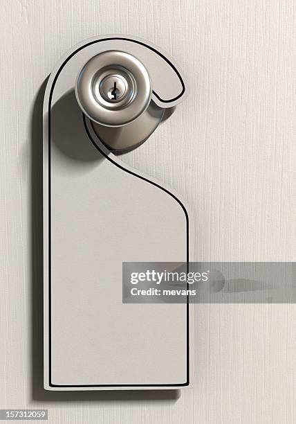 blank room tag - hotel door stock pictures, royalty-free photos & images