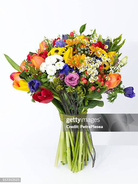 blumenstrauß - bouquet stock-fotos und bilder