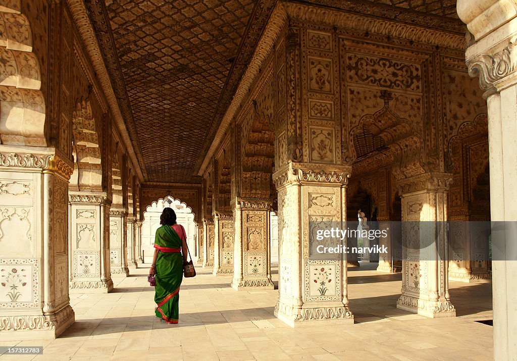 Interior of Red Fort, Delhi, India