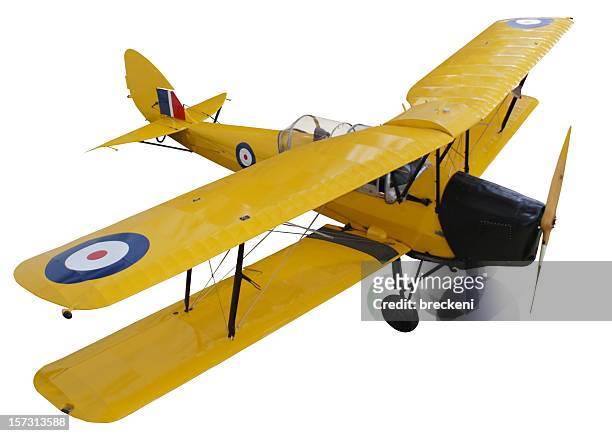 biplane - biplane stock pictures, royalty-free photos & images