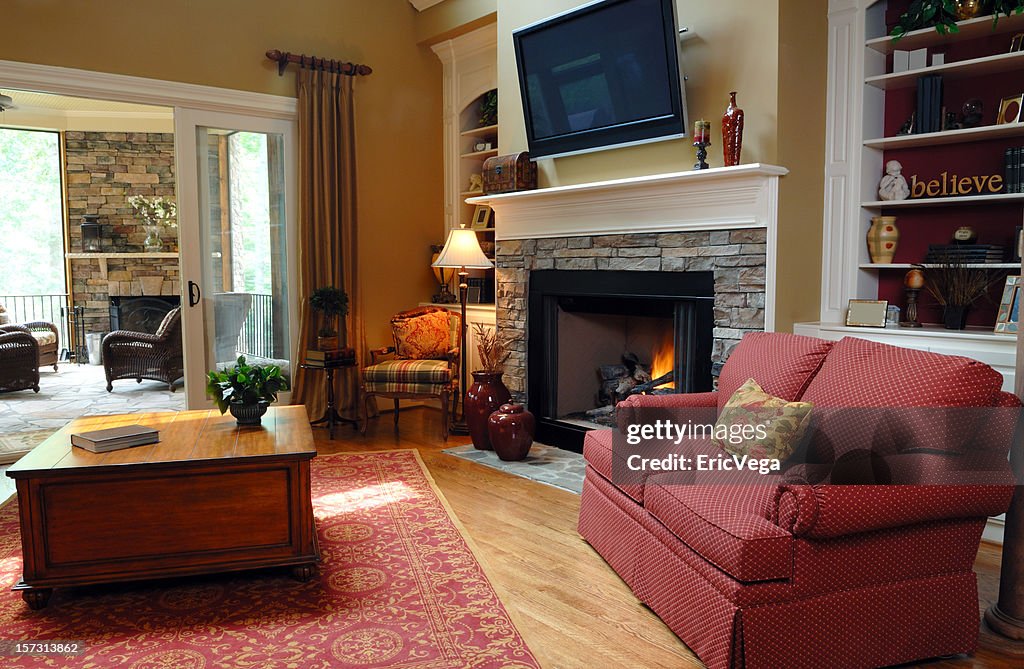 Living Room In Home Inerior