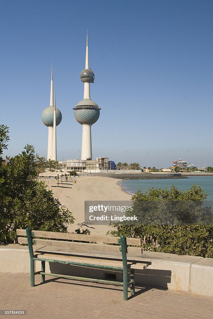 Famosas torres de Kuwait