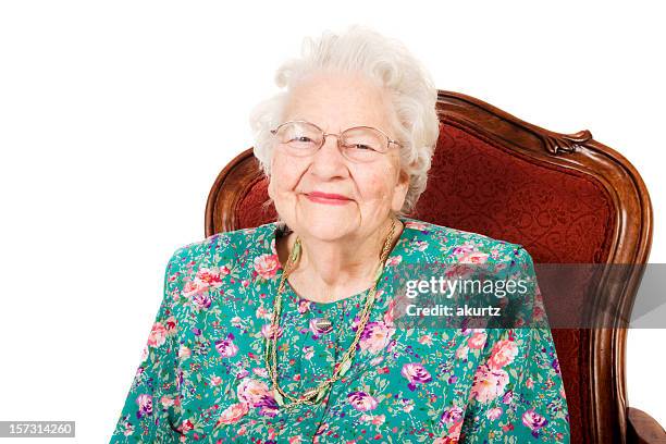 perfect grandma  xxl - grey dress stock pictures, royalty-free photos & images