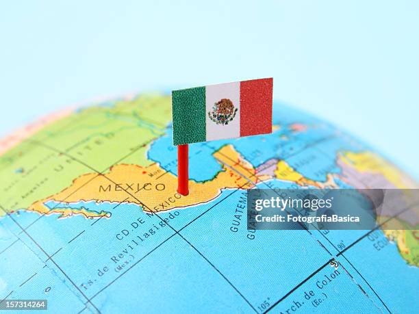 mexico - mexico city map stock pictures, royalty-free photos & images