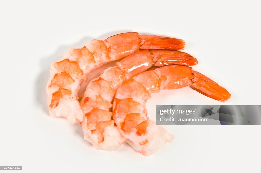 Three shrimps