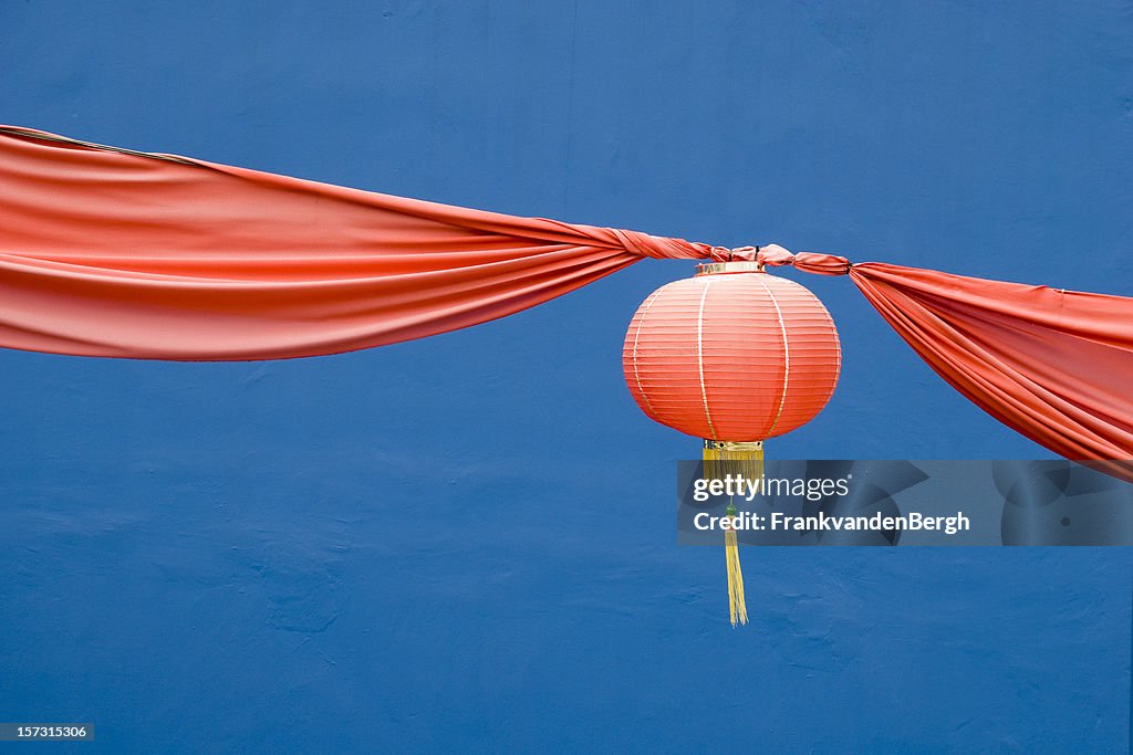 Red Chinese paper lantern