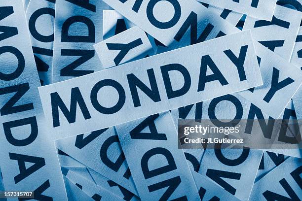 monday - monday stock pictures, royalty-free photos & images