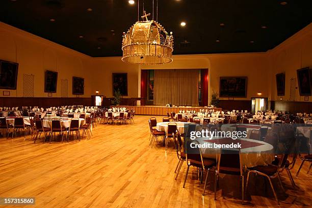 banquet hall - high school prom stock pictures, royalty-free photos & images