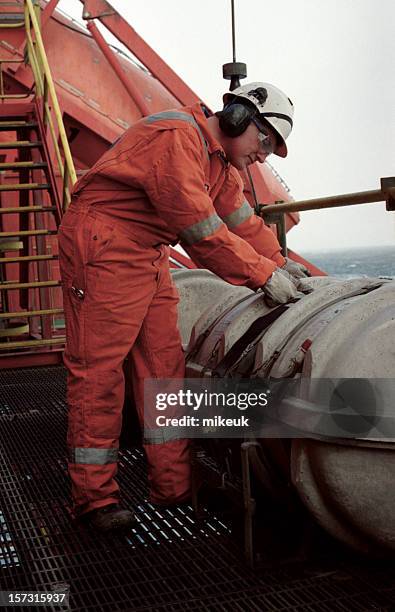 Oil Rig Man Rider Offshore Oil Rig Engineer Photos and Premium High Res Pictures - Getty ...