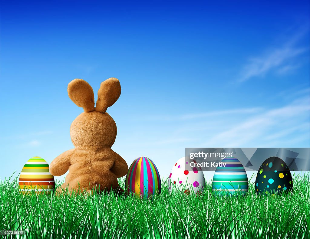 Easter Eggs and Bunny