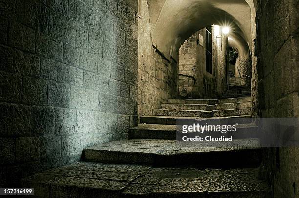 old town of jerusalem - jerusalem stock pictures, royalty-free photos & images