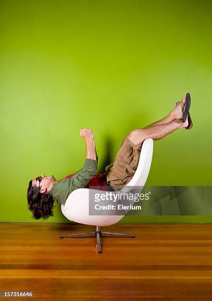 designer chair plane - bubble chair stock pictures, royalty-free photos & images