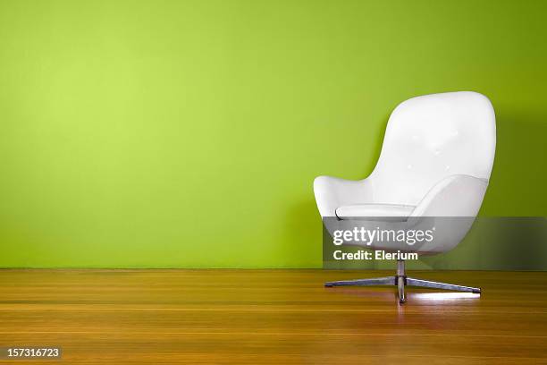 designer egg chair background - ball chair stock pictures, royalty-free photos & images