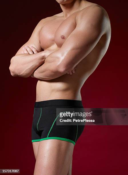 male body series - men underware model stock pictures, royalty-free photos & images