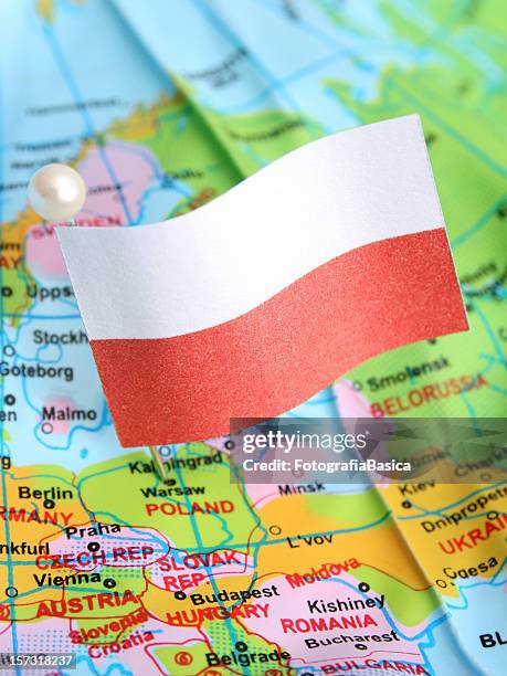 poland - poland map stock pictures, royalty-free photos & images