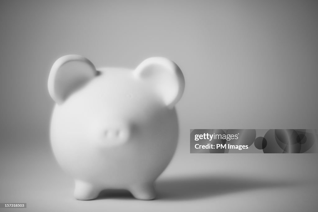 White Piggy Bank