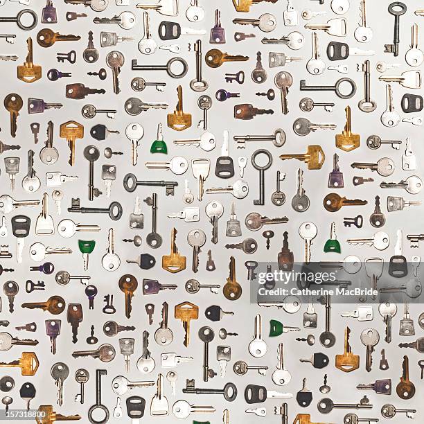 keys, keys and more keys - catherine macbride stock-fotos und bilder