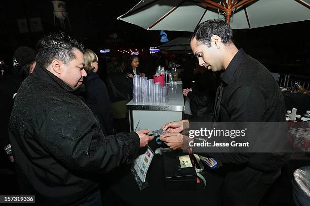 General view of atmosphere during the MasterCard Priceless Los Angeles Presents GRAMMY Artists Revealed Featuring Bon Jovi at Paramount Studios on...