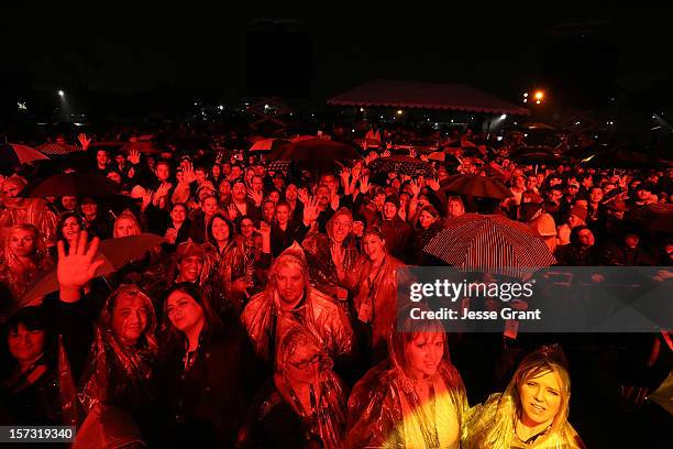 General view of atmosphere during the MasterCard Priceless Los Angeles Presents GRAMMY Artists Revealed Featuring Bon Jovi at Paramount Studios on...