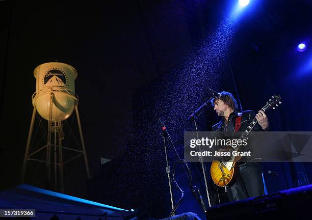 Musician Richie Sambora performs during the MasterCard Priceless Los Angeles Presents GRAMMY Artists Revealed Featuring Bon Jovi at Paramount Studios...