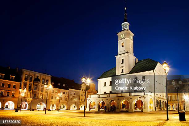 gliwice town square - market square stock pictures, royalty-free photos & images