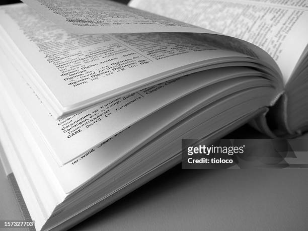 book pages - german culture stock pictures, royalty-free photos & images
