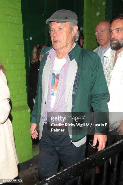 Chris Jagger seen attending Mick Jagger's 80th birthday party at Embargo Republica nightclub in Chelsea on July 26, 2023 in London, England.