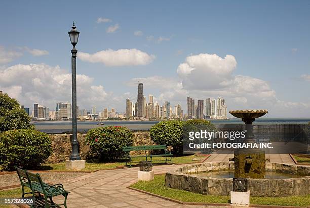 panama city view - panama city stock pictures, royalty-free photos & images