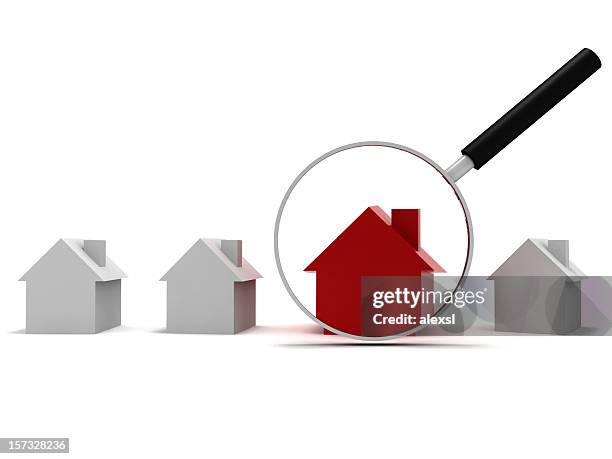 house searching - real estate appraisal stock pictures, royalty-free photos & images